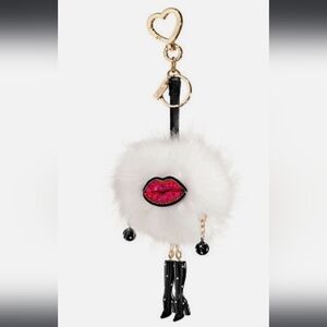 Victoria's secret Angel bling pom pom runway Keychain Rare